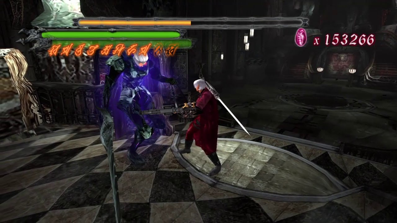 Devil may cry 1 DMD Nelo Angelo vs Ifrit Normal Combo