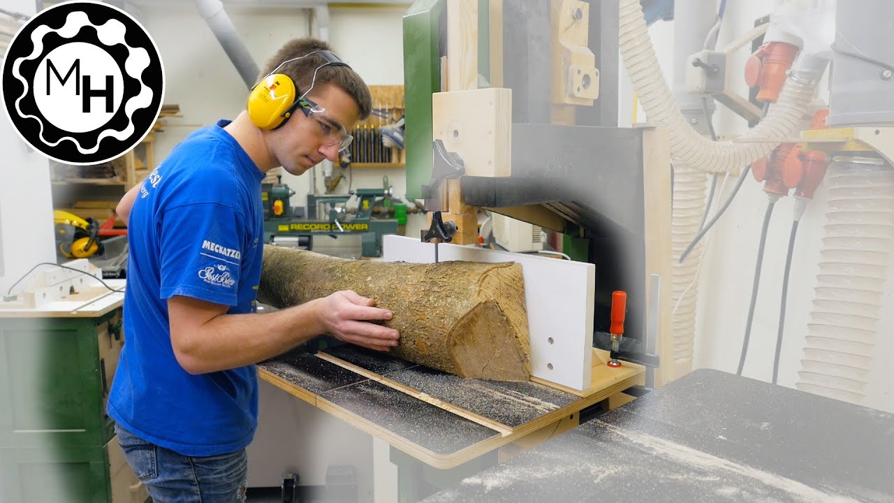 Cutting Small Logs into Lumber with only the Bandsaw