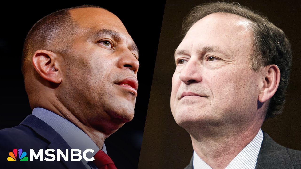 Rep. Jefferies on Justice Alito: ‘He absolutely should recuse himself’ 