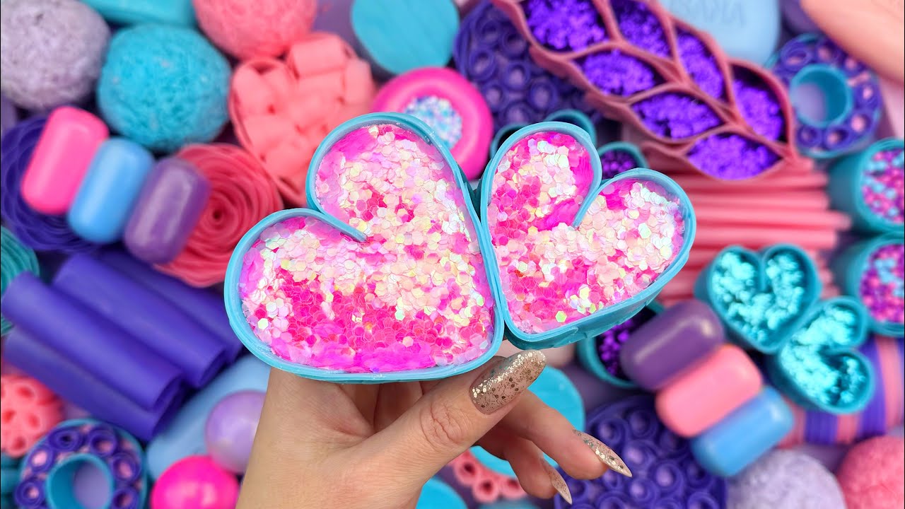 Calming ASMR for Anxiety Relief: Gentle Soap Breaking, Glitter&Foam Crushing, and Relaxing Sounds