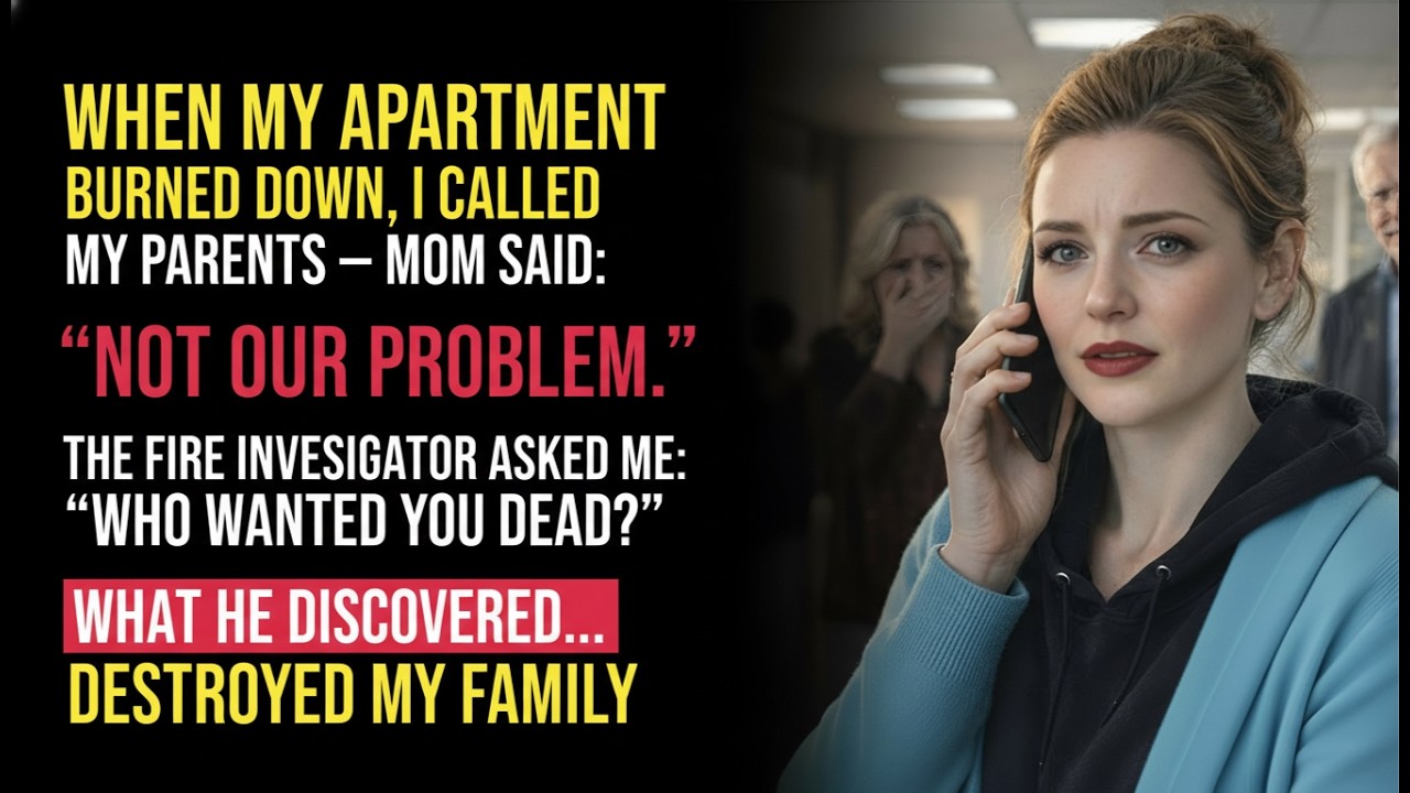My Parents Said “Not Our Problem” After The Fire — The Investigator’s Discovery Destroyed My Family