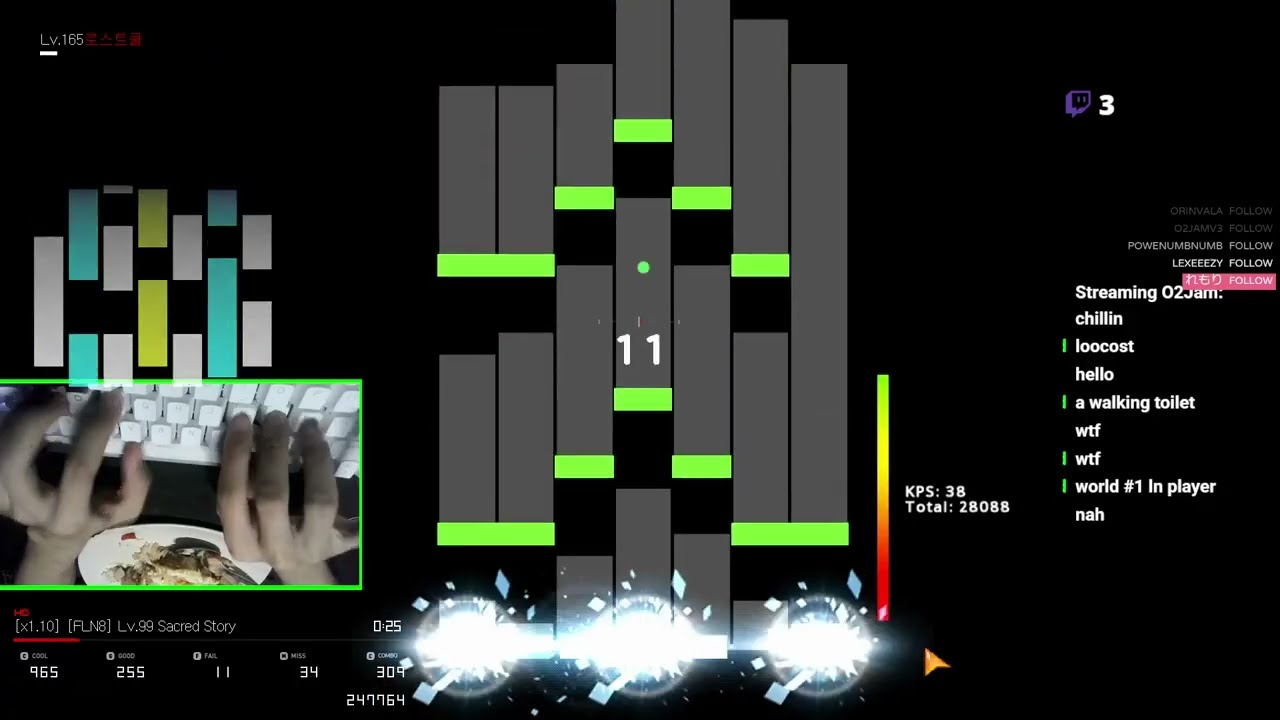 O2Jam Lv.99 - FLN8 Sacred Story x1.1