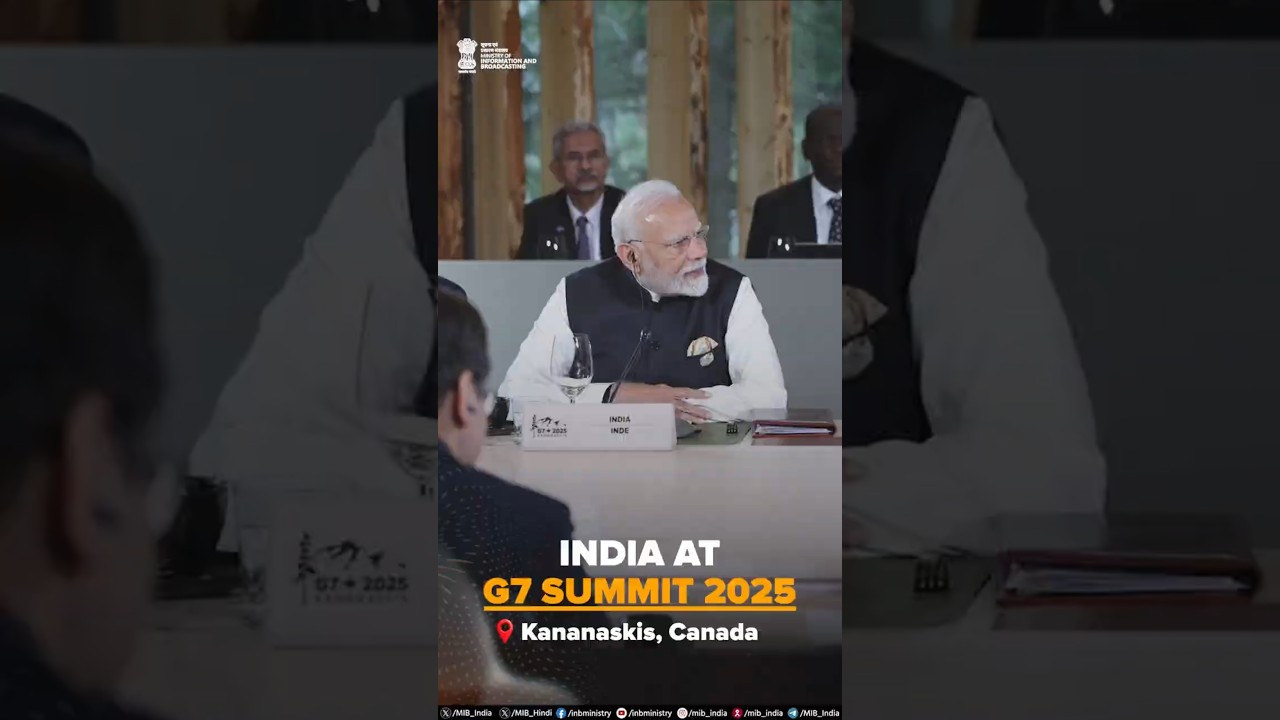 PM Narendra Modi meets world leaders at G7 Summit 2025!