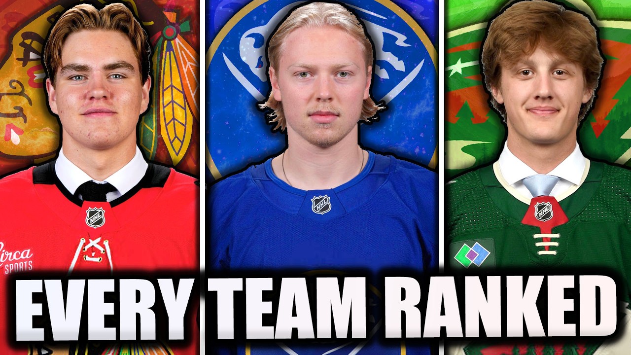 RANKING EVERY NHL PROSPECT POOL IN 2026...