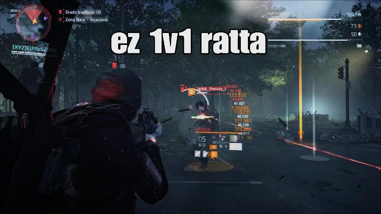 El_cheto leve the server 1v1 and XIN farmed in 3v3  the division 2