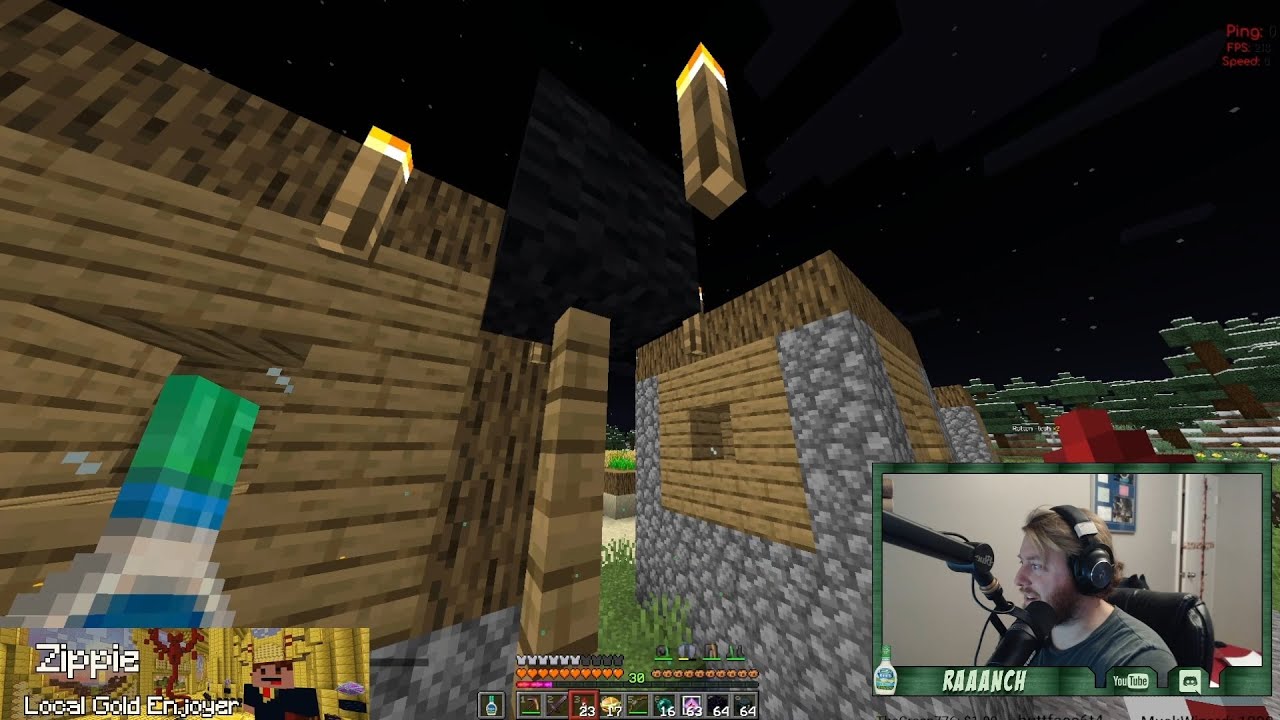 2b2t - Дизайн из прошлого Minecraft. Небесный замок. Поиск дубликатов предметов 427 (Фрагменты ст...