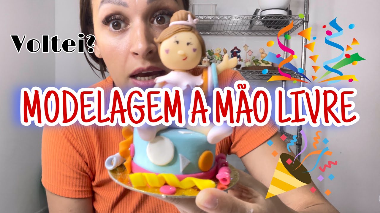 VOLTEI AS ENCOMENDAS? DOCE CARNAVAL MUITO FÁCIL DE FAZER - modelagem carnaval-pasta de leite em pó