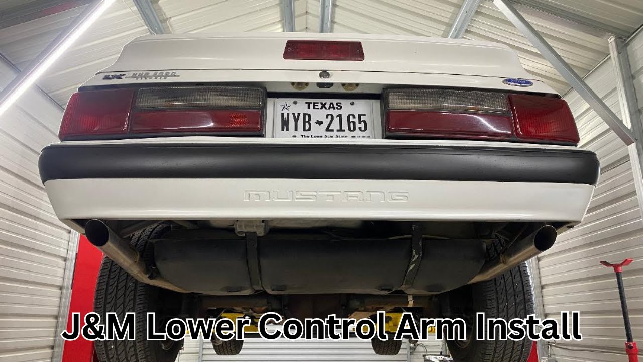 Adding J&M Weight Jacker Control Arms To The Foxbody