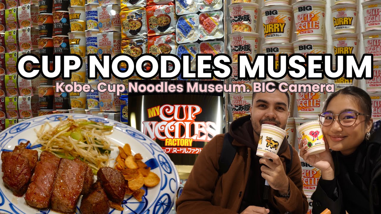 Episode 4: Cup Noodles Museum & Kobe Beef, Osaka Japan | Katrinavdg