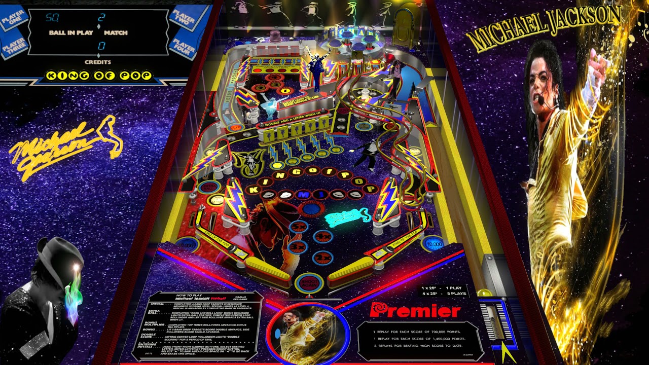 Michael Jackson Pinball (V3.0) VPX