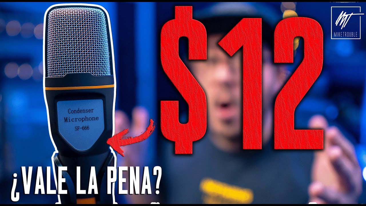 &iexcl;El Micr&oacute;fono m&aacute;s BARATO! Haz que suene M&Aacute;S PRO // Review SF666 // Miketrouble