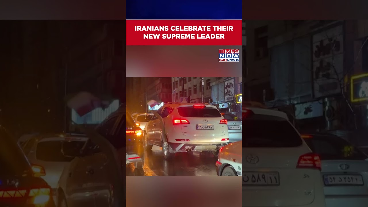 Iranians Celebrate Mojtaba Khamenei's Appointment as New Supreme Leader | US Iran War #shorts