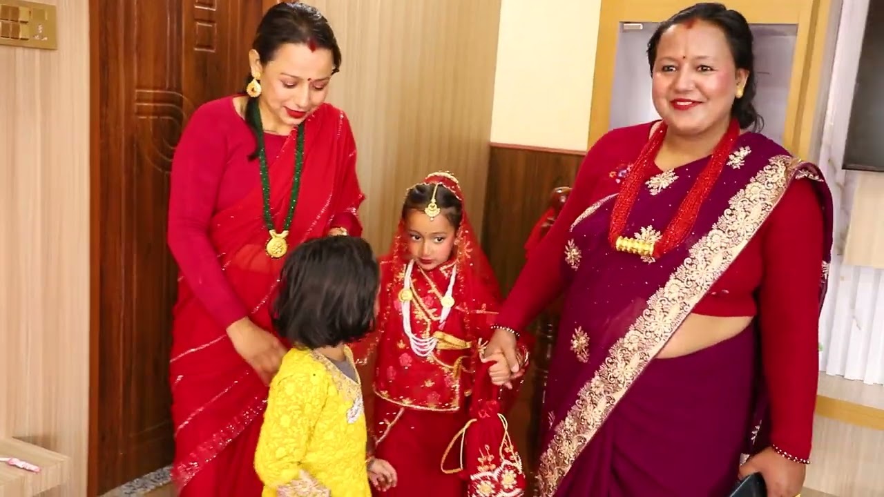 Gunyo Choli Ceremony/Nepali traditional Ceremony/ Annaprasan ceremony.