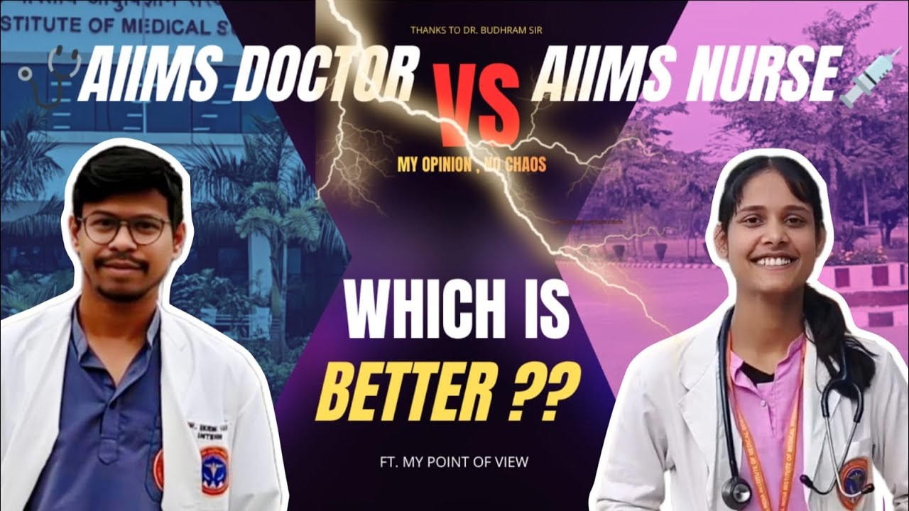 MBBS vs BSc Nursing: The Ultimate Roast! 💀 #doctor #nurse #neet #nursing #aiimsnursing 