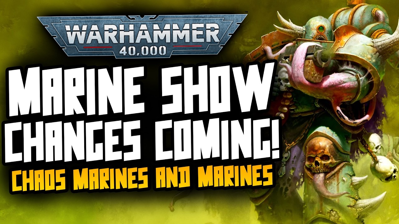 BIG Space Marine & Chaos Space Marine Changes Incoming!