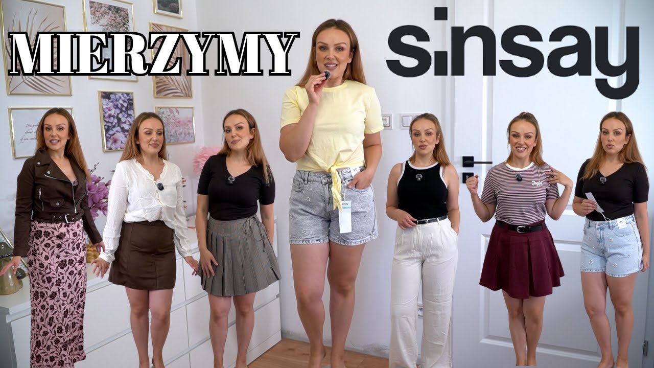 Mierzymy SINSAY jesień 2025! Spódnice mini, jeansy, swetry i dodatki do domu.
