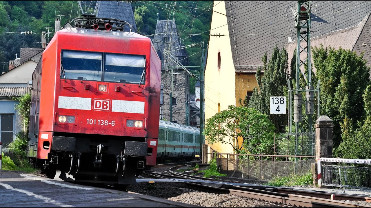 Führerstandsfahrt linke Rheinstrecke - Mittelrheintal (BIN-KO) im Dezember
