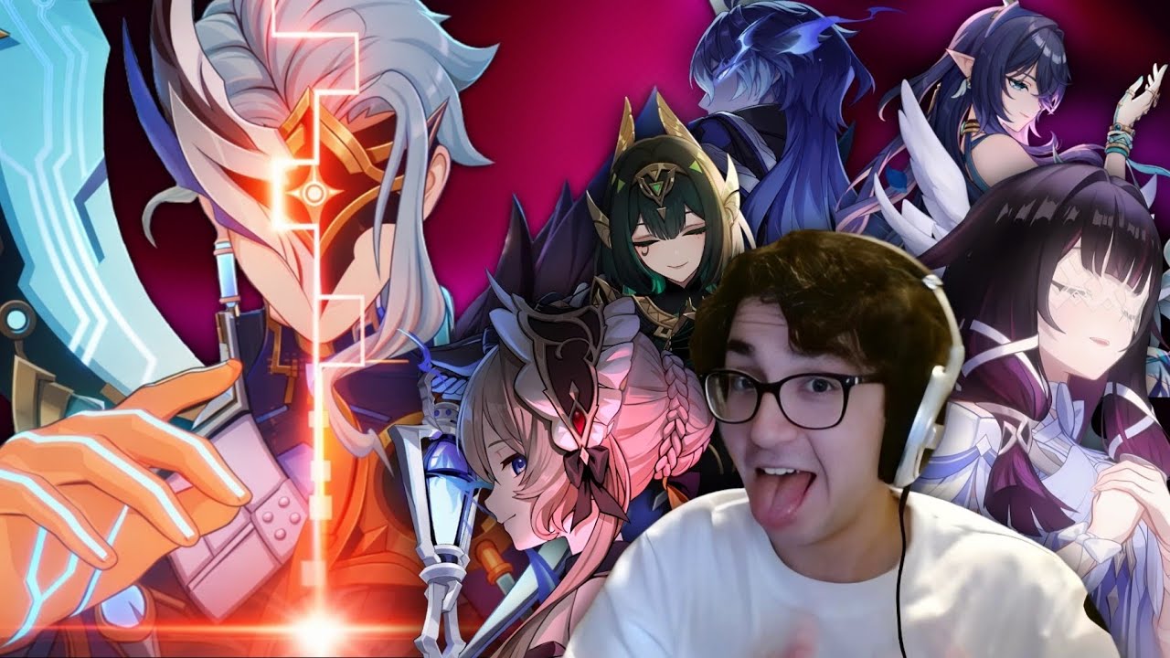 zy0x REACTION to ALL THE CUTSCENES from THE LUNA IV Endgame AQ