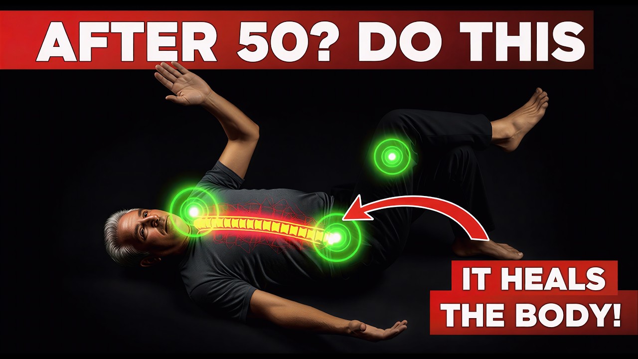 Lower Back Pain After 50? Fix It FAST With These 4 Science-Backed Movements (8-Minute Reset Guide)