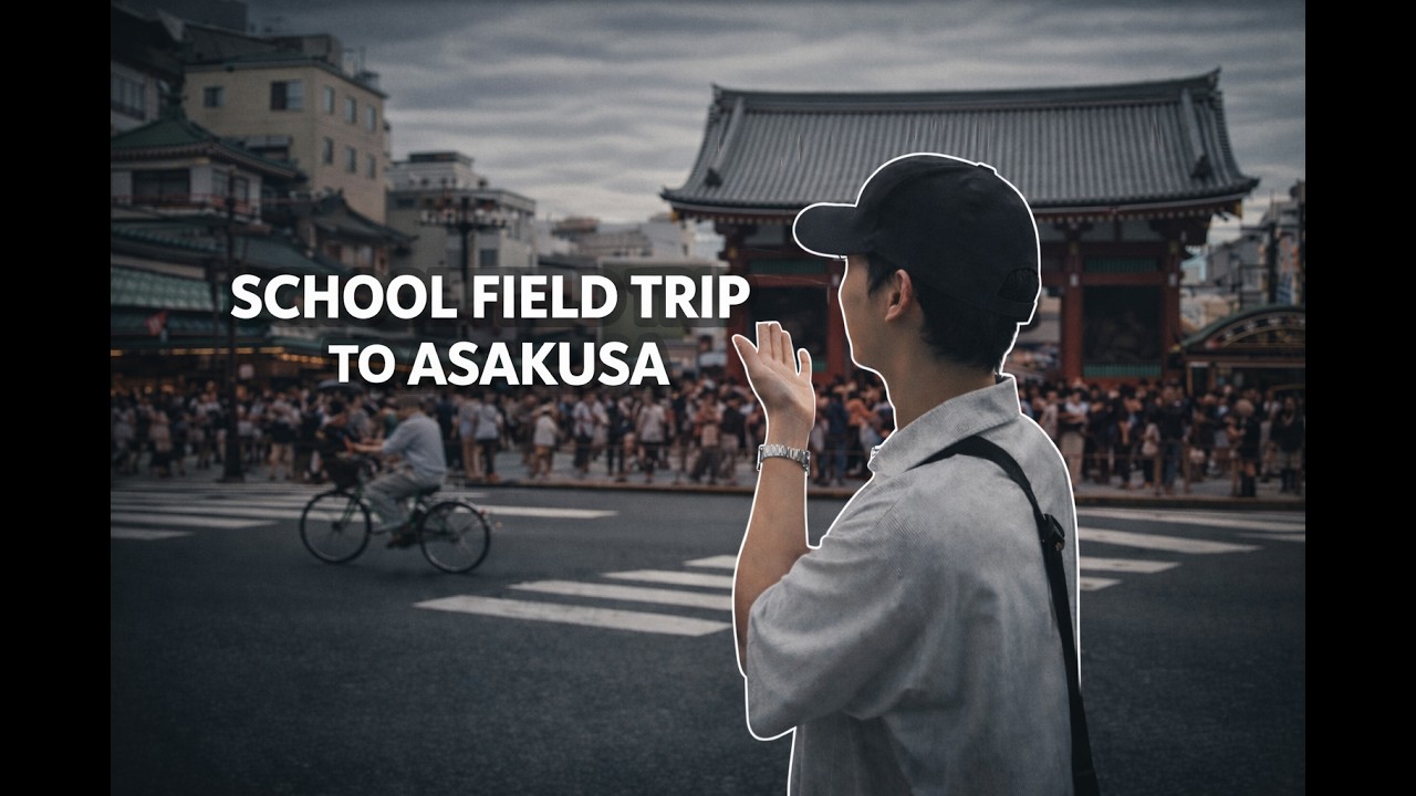 School Field Trip to Asakusa 🇯🇵 | Exploring Senso-ji Temple in Tokyo