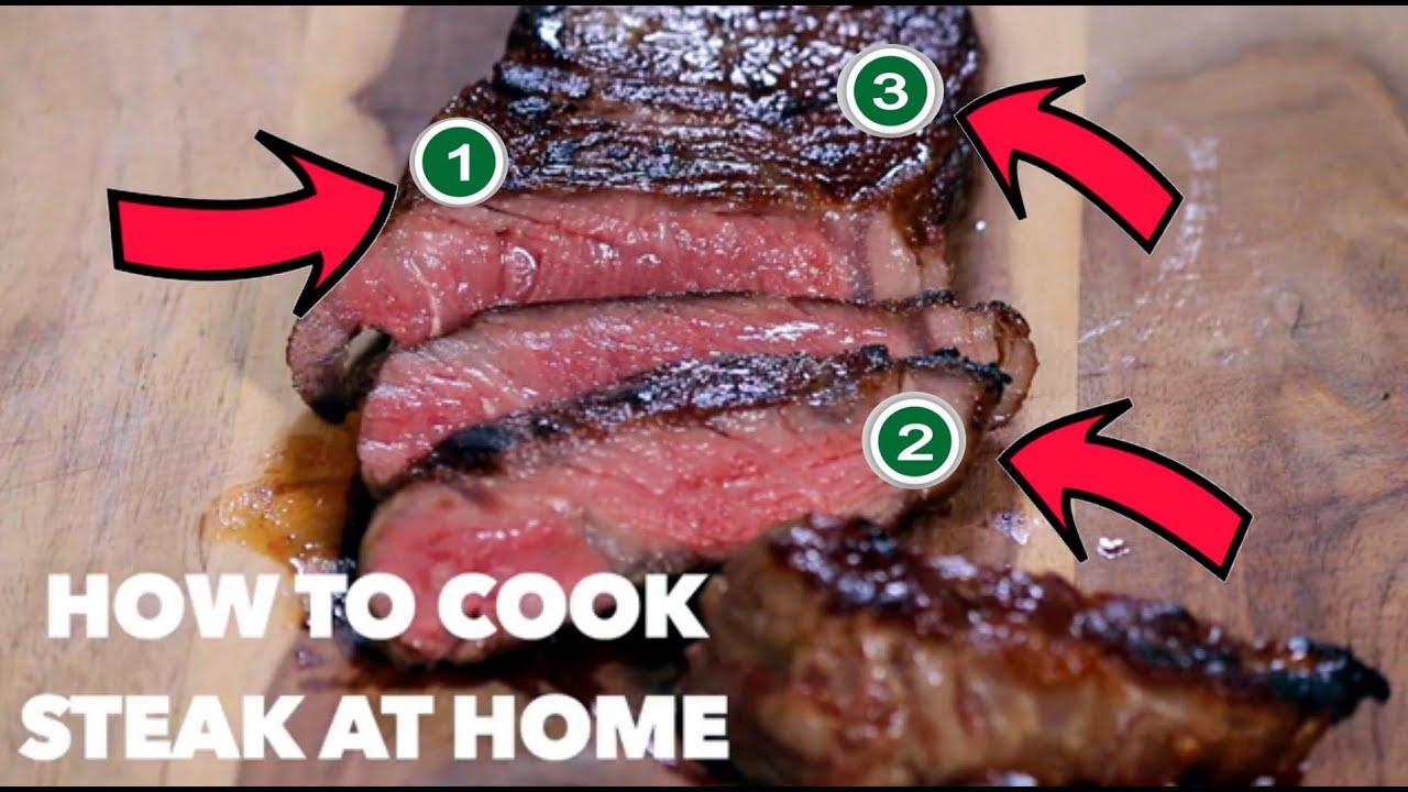 How to cook steak at home properly | Basic cooking skills