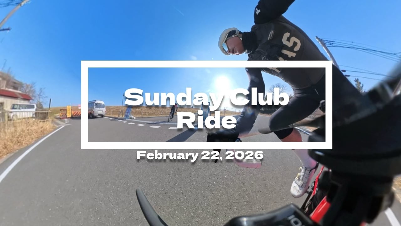 Sunday Club Ride(image1) 20260222 #自転車 #ポタリング #ロードバイク #cycling #trekmadone #trek