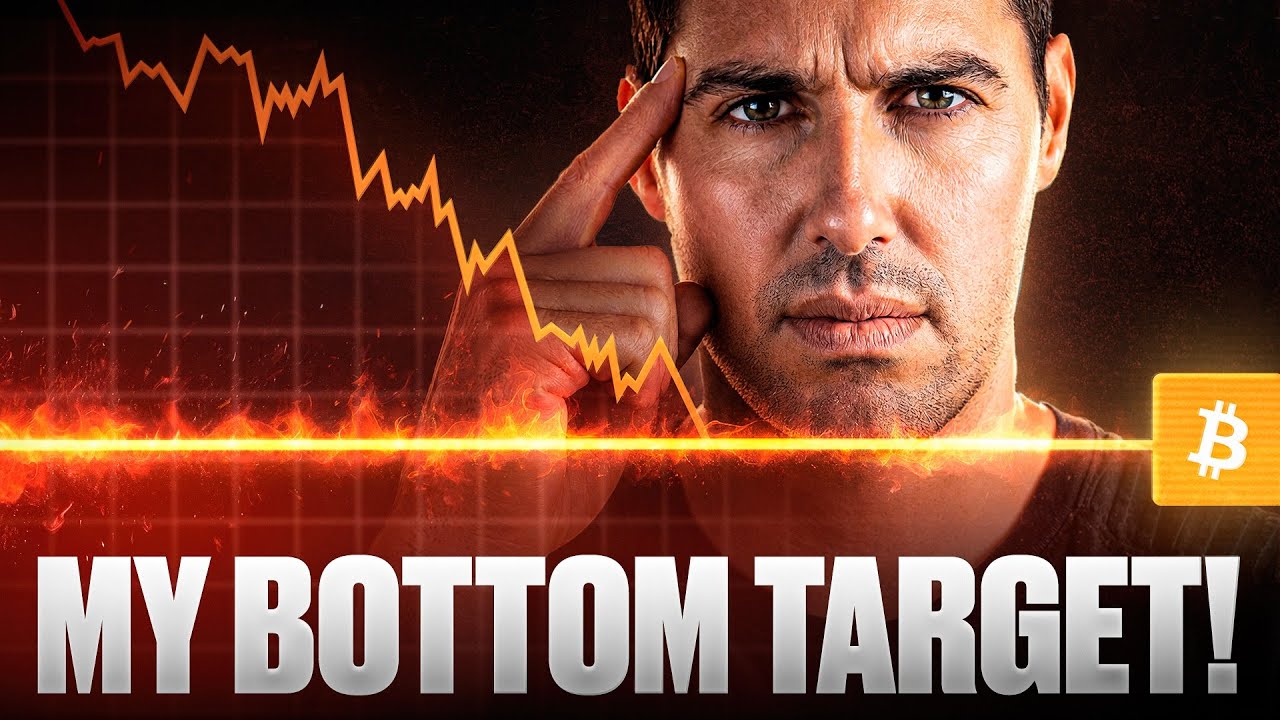 THIS Is Where Bitcoin Finally Bottoms! (My Exact Target Plan)