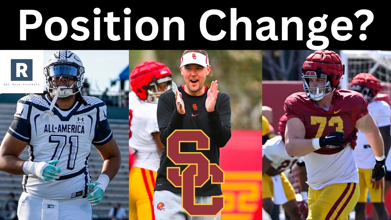 USC Football Spring Practice Position Change? | Freshmen Starters? | Does It Make Sense?