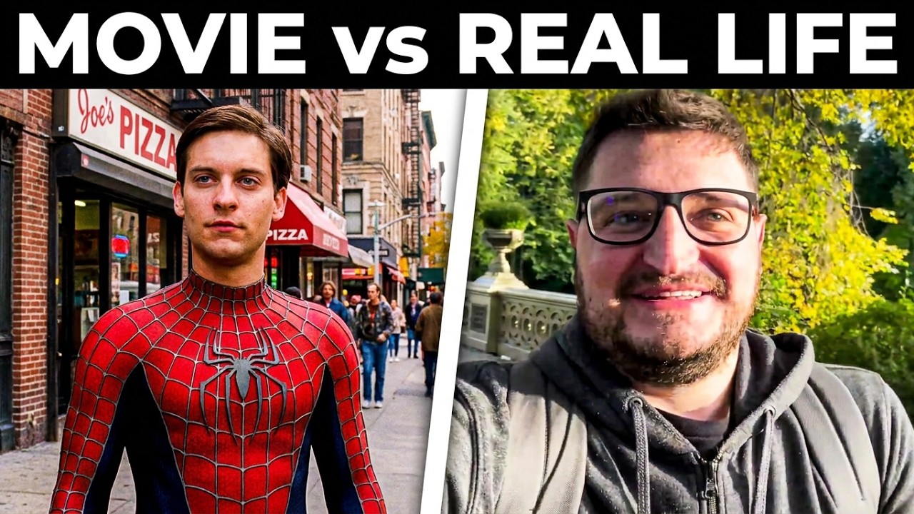 I Visited Spiderman Movie Locations in New York City!