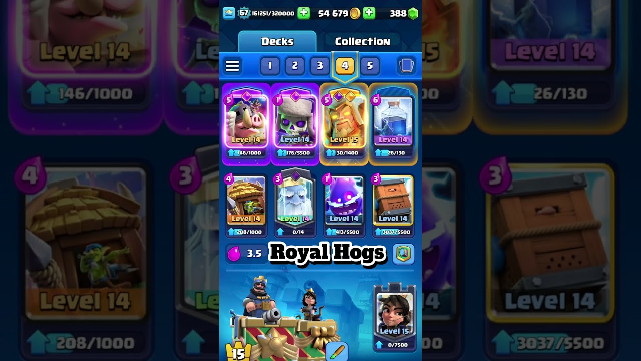 The best decks in clash royle 
