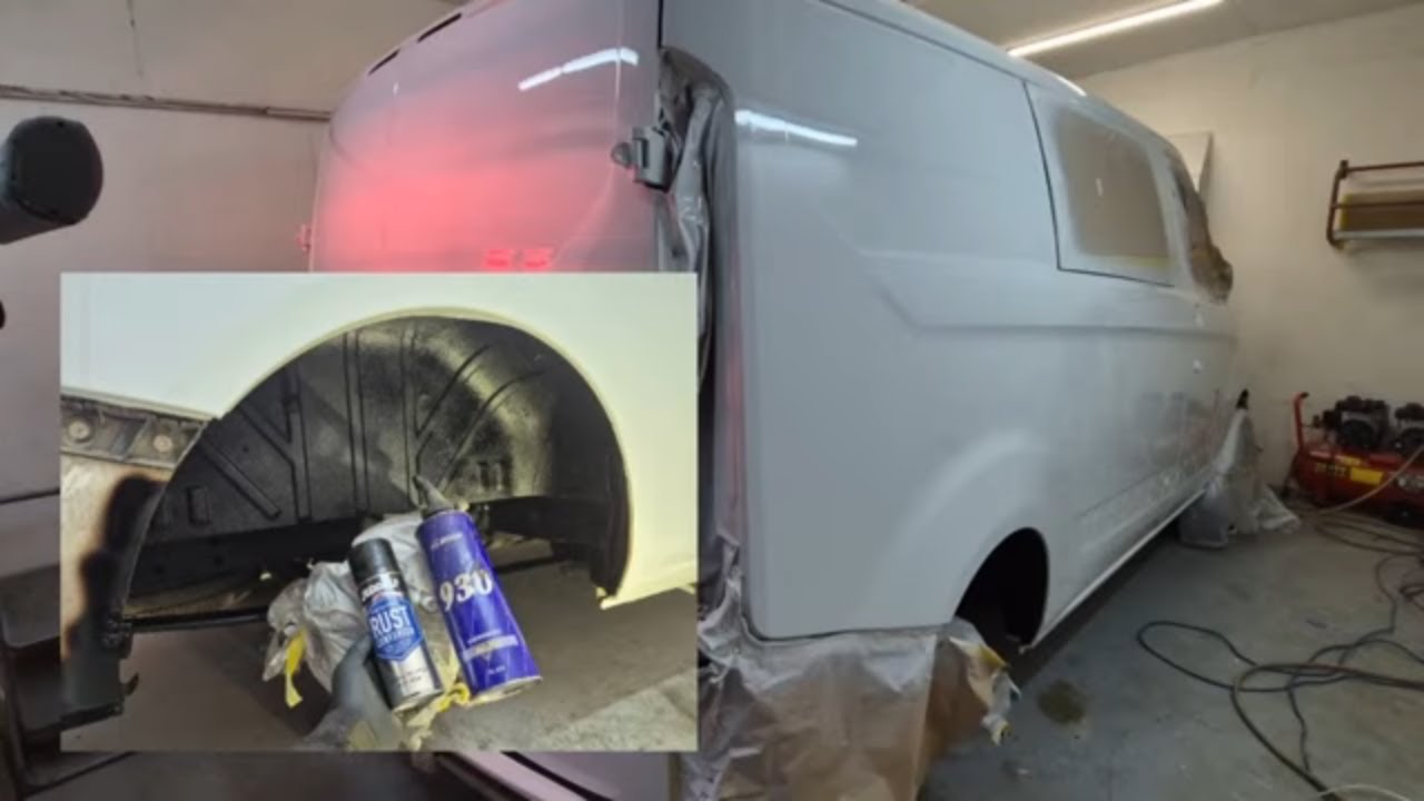 Чем я обрабатывал и предотвращал появление ржавчины на своем Transit Custom | Обновление проекта!
