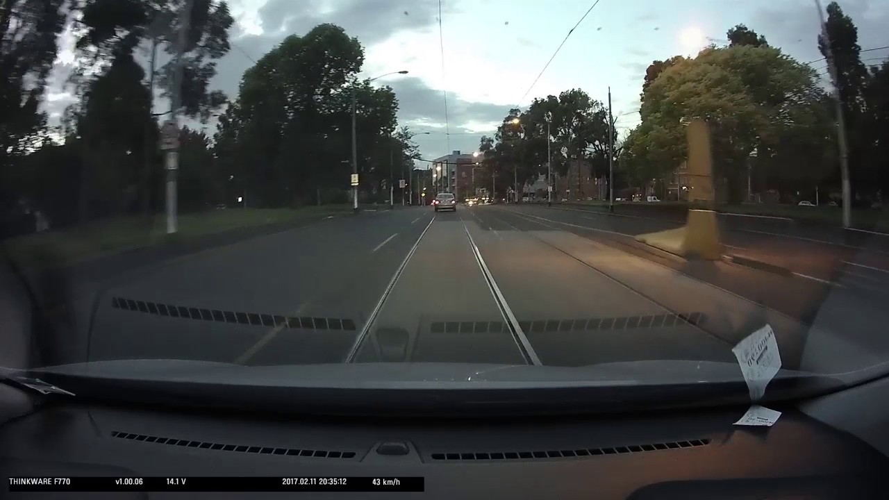 Thinkware F770 Dash Cam Video Recording Samples (Day and Night) 720p