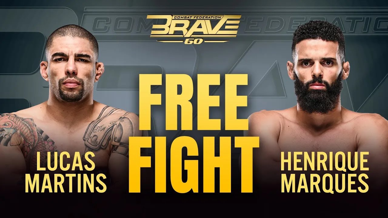 Lucas Martins VS Henrique Marques | Free Fight | BRAVE CF 60