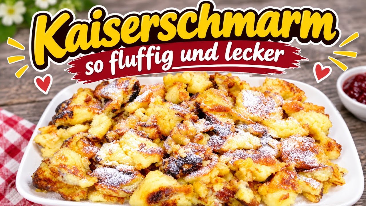 Kaiserschmarrn so fluffig und lecker