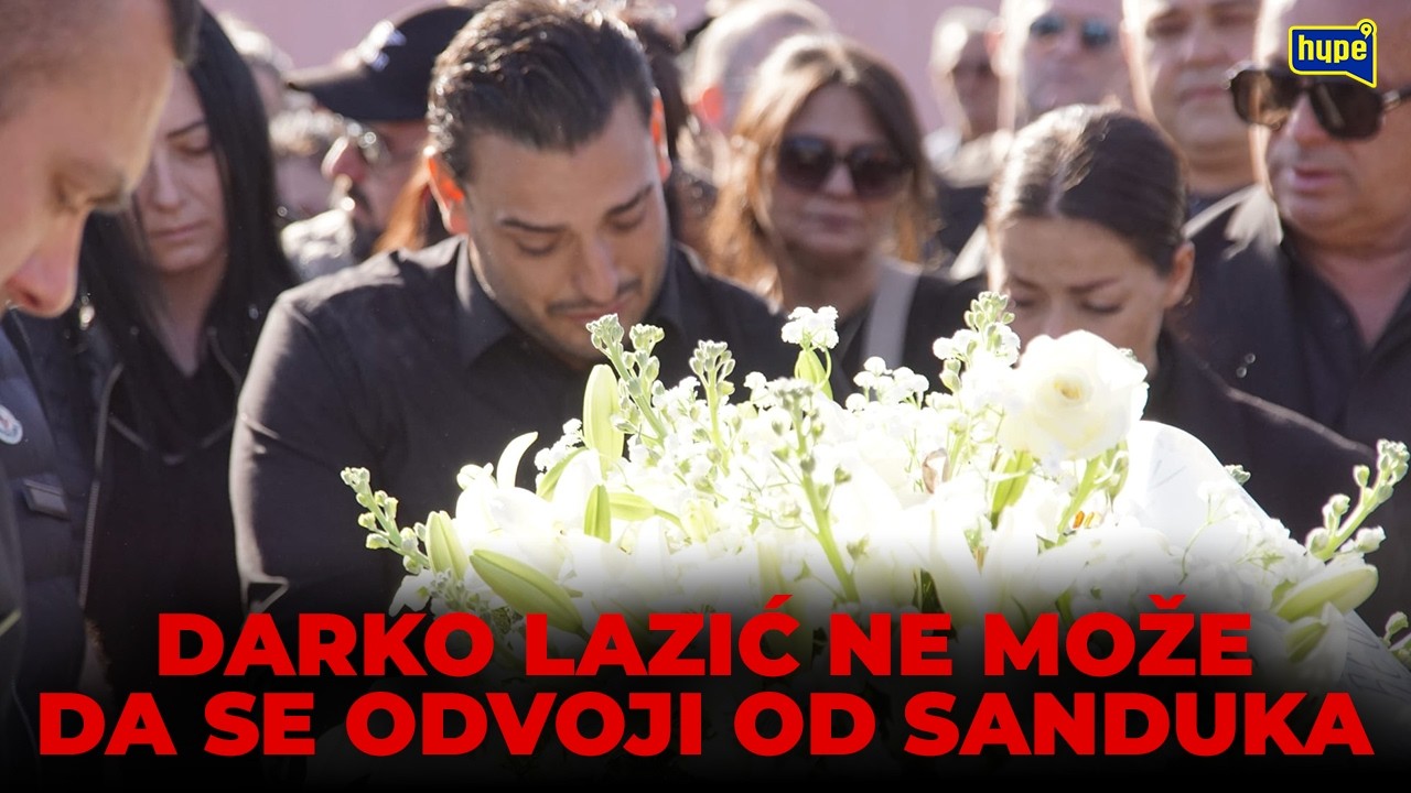 DARKO LAZIĆ NE MOŽE DA SE ODVOJI OD BRATA! Slomljen Od Bola Drži Se Za Sanduk!