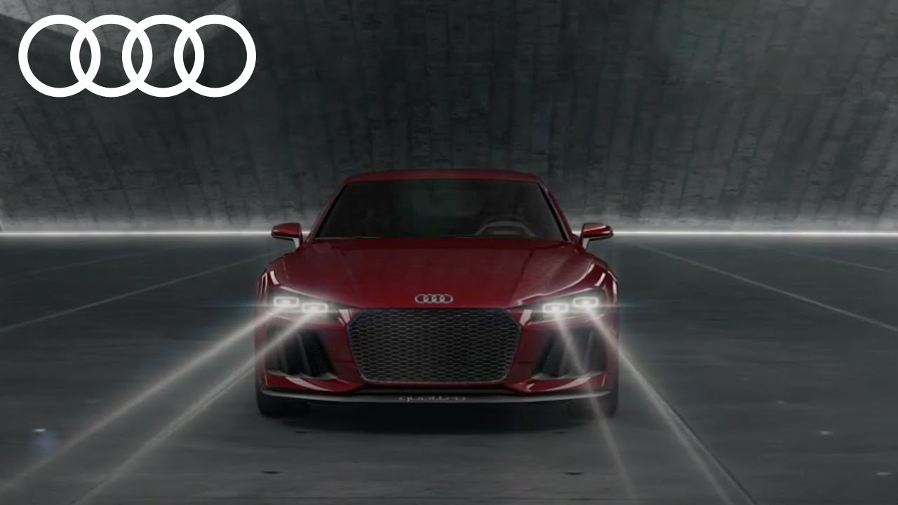 Weist in die Zukunft: Audi Sport laserlight