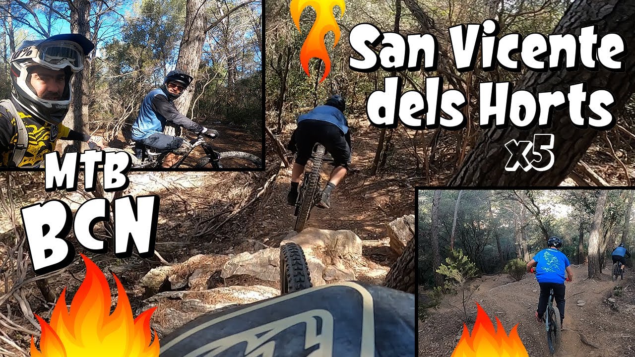 BARCELONA MTB San Vicente dels Horts ×5