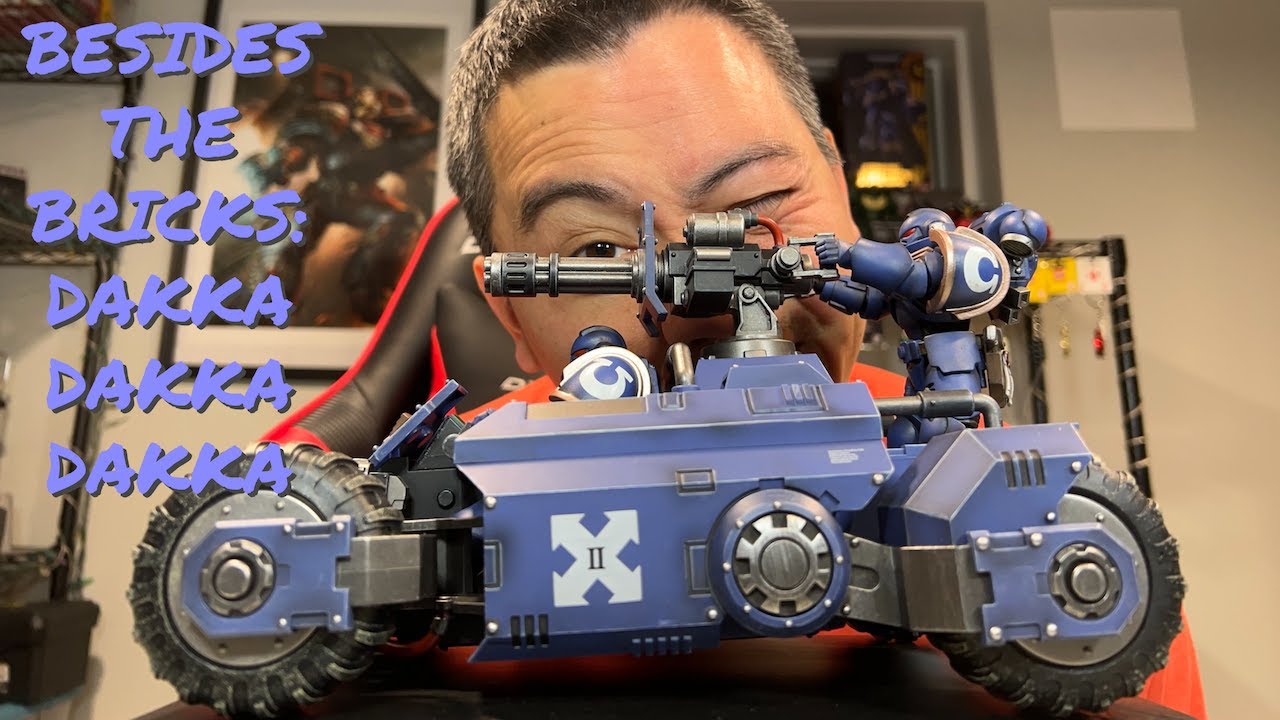 Unboxing & Review of JoyToy x Warhammer 40K Ultramarines Primaris Space Marine Invader ATV