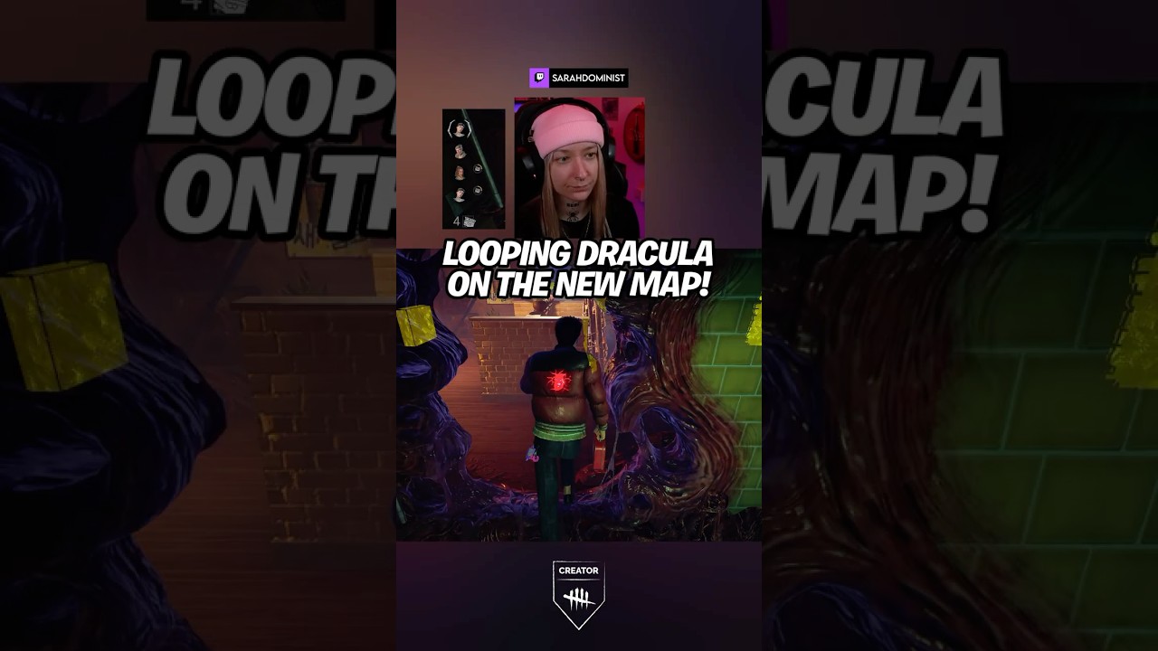 New Map Dracula Chase! | #dbd #deadbydaylight #dbdshorts #dbdclips #deadbydaylightsurvivor