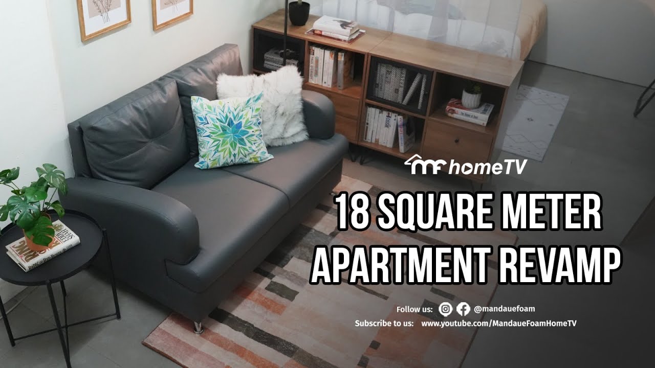 18 Square Meter Apartment Makeover | MF Home TV | Mandaue Foam