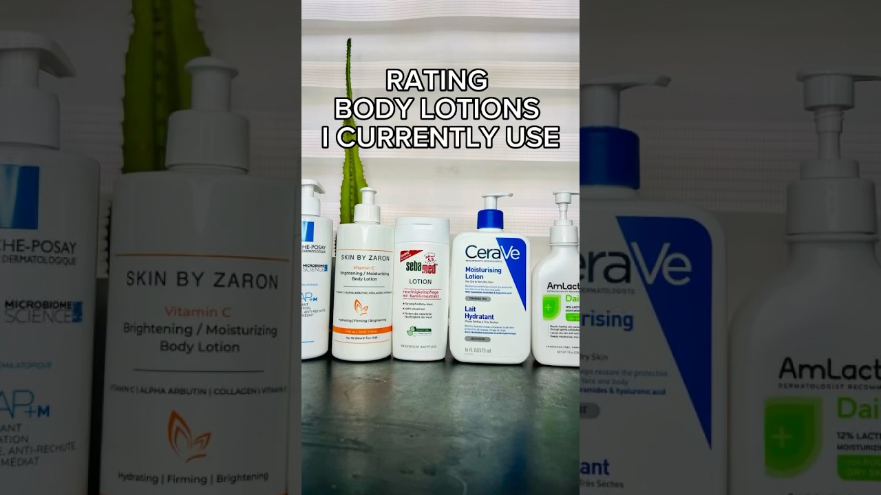 Body care review: Rating the best body lotions for dry skin!