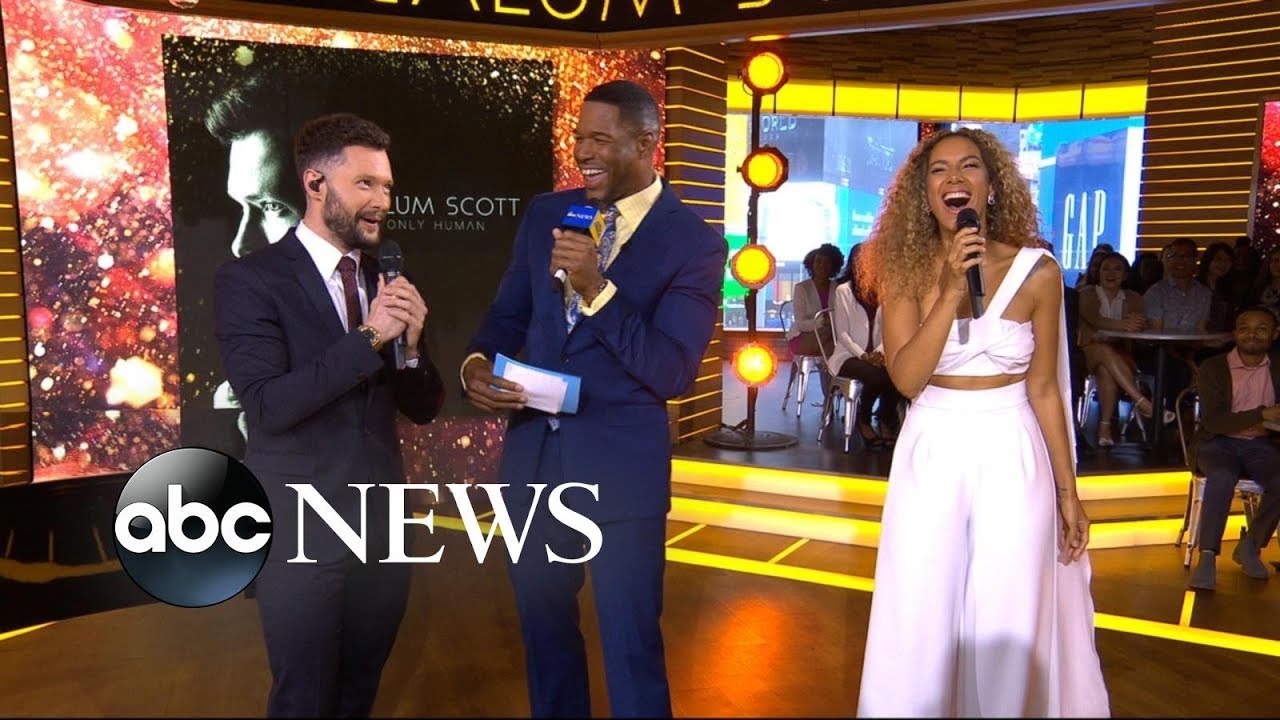 Catching up with Calum Scott and Leona Lewis on 'GMA'