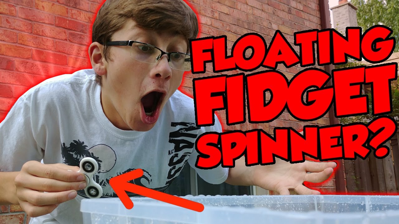 FLOATING FIDGET SPINNER? - First Video