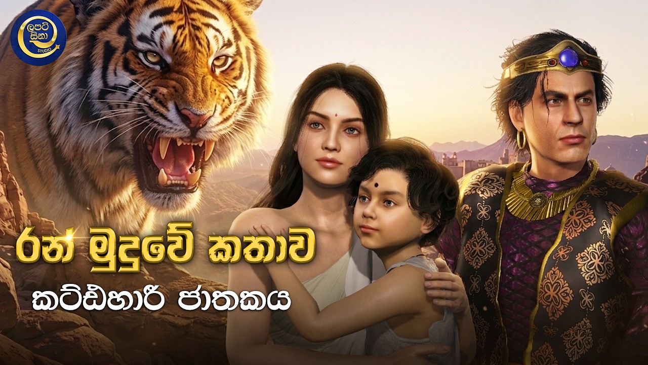 ලපටි සිනා - කට්ඨහාරී ජාතකය | Kattahari Jathakaya | 3D Animated Short Film Sinhala