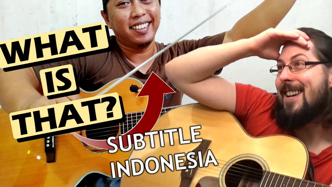 Учебник по игре на гитаре с реакцией Алипа Баты от Bowing Indo Sub