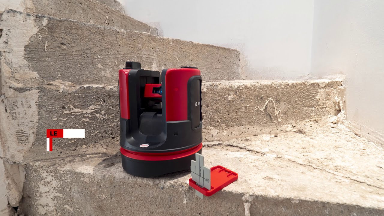 Leica 3d disto-  pomiar schodów zabiegowych i funkcja relokacji