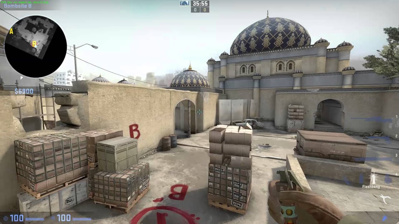 CS:GO AWPing on Dust2 - B site part 4