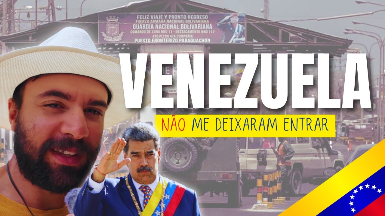 ENTRANDO NA VENEZUELA NA CRISE COM OS EUA E PRIMEIRAS IMPRESSÕES | EPISÓDIO 041