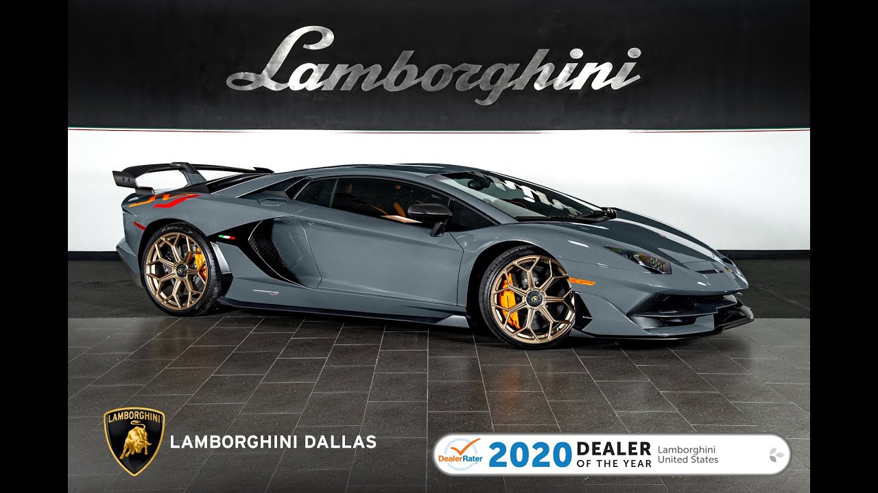 2019 Lamborghini Aventador SVJ Grigio Telesto 20L0300A
