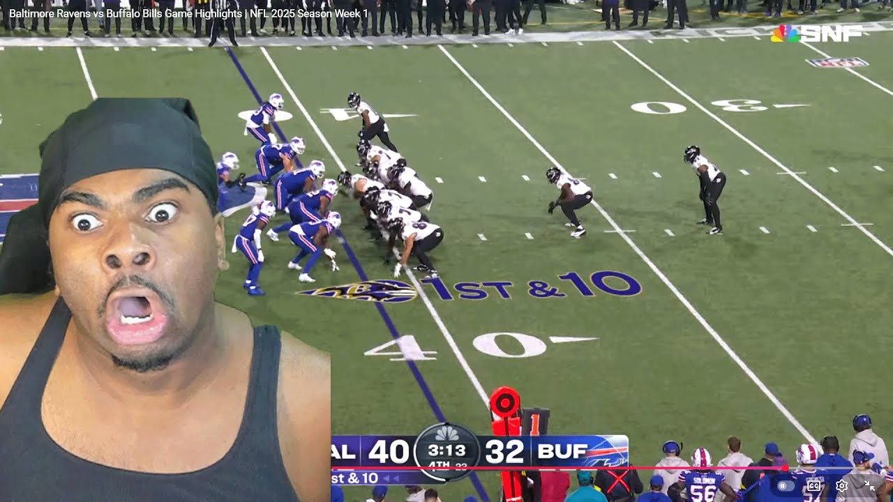 BIGGEST CHOKE EVER!!!! Baltimore Ravens vs Buffalo Bills Game Highlights | NFL 2025 Season Week 1